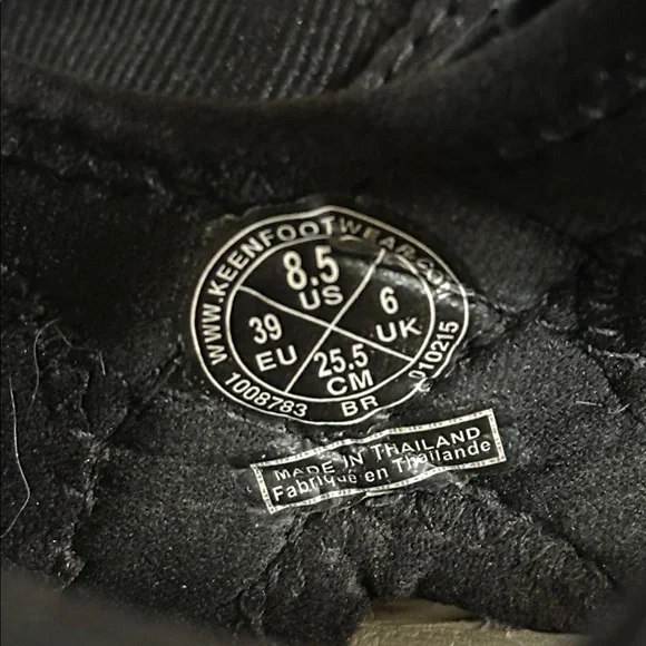 KEEN Women's Rose Sandals in Black/Neutral Gray - Picture 5 of 12